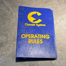 Vintage 80’s Chessie System Operating Rules book 1983-1984 - £11.03 GBP