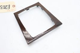 10-13 MERCEDES-BENZ C207 E350 COUPE GEAR SHIFTER BEZEL TRIM E2033 image 3