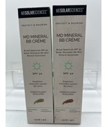 (2) Dark MDSolarSciences MD Mineral BB Creme SPF50 1.23oz CC Moisturizer... - $507.71 MXN