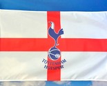Tottenham Hotspur Football Club Flag 3x5ft Polyester Banner  Red White - $15.99