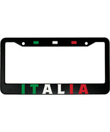 Italia Italian Pride Italy Flag Aluminum Car License Plate Frame Holder - $18.95