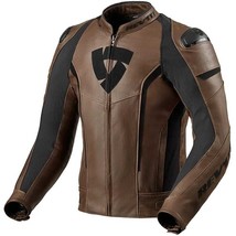 Revit Glide Vintage Motorcycle/Motorbike Leather Jacket Brown - $279.99