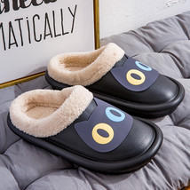 Cute Winter Unisex Men Women Slippers Memory Foam Close Toe House Slides Indoor  - £23.04 GBP