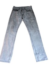 Levi&#39;s 511 Jeans 32x32 Mens Grey Straight Leg High Rise Denim Casual Bottoms - £17.80 GBP