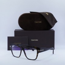 TOM FORD FT5745-B 052 Dark Havana/Clear Blue Light Block 54mm Eyeglasses... - $154.76