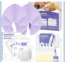 Breastfeeding Essentials Kit for New Moms,Gift Set with Reusable HotCold... - $49.38