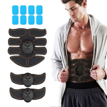 JoJoMooN EMS Muscle Stimulator Abdominal Toning Belt, ABS Training Waist Trimmer - £78.67 GBP