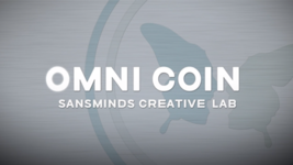 Omni Coin US version (DVD and 2 Gimmicks) by SansMinds Creative Lab - Trick - £26.07 GBP