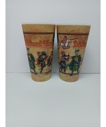 Pair Of  Medieval Times Dinner &amp; Tournament Holographic Lenticular Plast... - £14.69 GBP