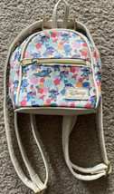 Disney Lilo &amp; Stitch Tourist Loungefly Mini Wristlet Backpack Bag Purse - £48.07 GBP