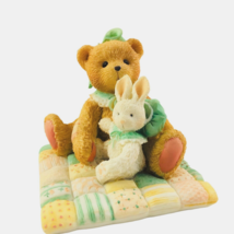 1991 Cherished Teddies Camille I&#39;d Be Lost Without You Easter Rabbit 950424 COA - £12.56 GBP