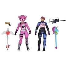 Fortnite Cuddle Team Leader &amp; Brite Bomber Figures w Weapons &amp; Harvesting Tools - $14.90