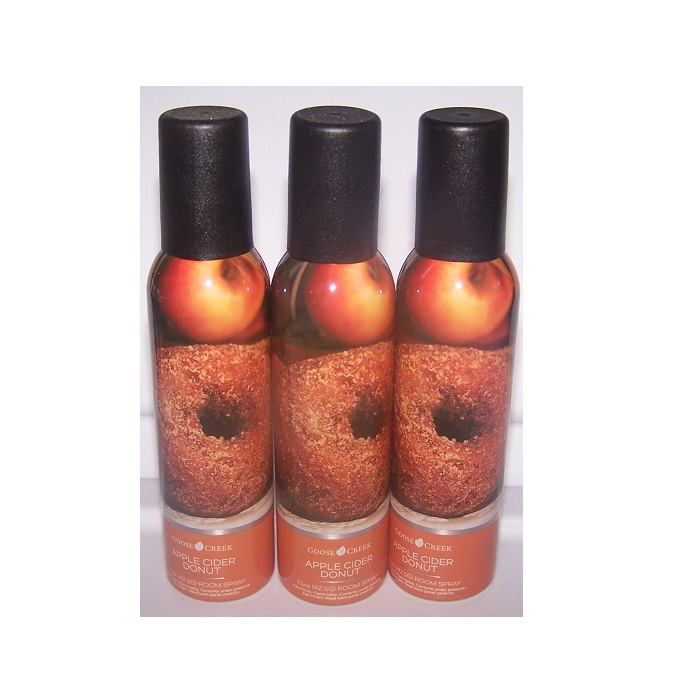 Goose Creek Apple Cider Donut Room Spray 1.5 oz - Lot of 3 - $19.75