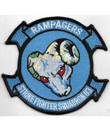 USN Strike Fighter Squadron Strkfitron 83 &quot;Rampagers&quot; 4 3/8&quot; Embroidered... - $152.05 MXN