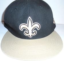 New Orleans Saints Hat snap back embroidered symbol on front - new - £6.33 GBP