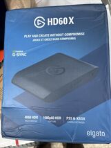 Elgato G-SYNC Game Video Capture Card HD60x  Open Box - $112.86