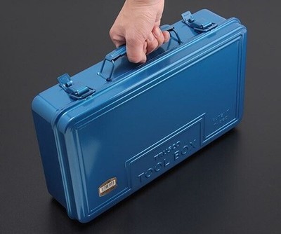TOYO STEEL Tool Box Trunk Shape T-360 Blue Made in Japan Item image 12