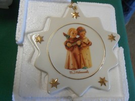 NEW-Beautiful M.J. Hummel Christmas Tree Ornaments #1....FREE Postage Usa - £11.35 GBP