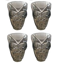 Gothic SKULL SHOT GLASSES Skeleton Head Pirate Tiki Bar Decoration-SMOKE... - €5,99 EUR