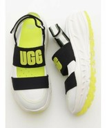 UGG 1097452 Slingback Runner Sandals White/Black/Yellow (9) - $1,928.28 MXN