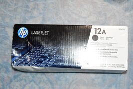 NEW Genuine HP LaserJet 12A Q2612A Black Toner Print Cartridge Sealed - $969.19 MXN