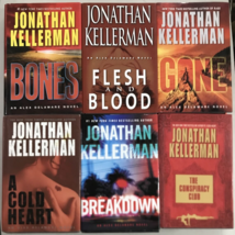 Jonathan Kellerman Hardcover Gone Bones Flesh And Blood The Conspiracy Club B X6 - £22.57 GBP