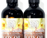 2 Bottles Dead Sea Collection Almond Vanilla Balancing Soothing Body Oil... - £20.72 GBP