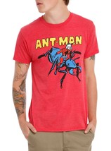 Marvel Ant-Man Comic Ant-Rider Red Retro T-Shirt Mens Size 2XL XXL NWT New - £3.82 GBP