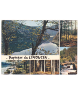 Vtg Postcard-Paysages Du Limousin-France-River, Cascade-4x6 Chrome-FR1 - £6.39 GBP
