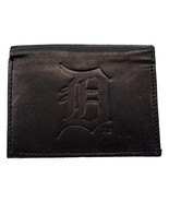 Detroit Tigers MLB Vintage Genuine Black Leather Tri-Fold Wallet - €21,67 EUR