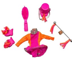 Vintage Barbie Baton Twirling Skipper 3931 Outfit Accessories Only 1992 Marching - £11.21 GBP