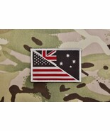 USA Australia Friendship Flag Morale Patch US AUS Special Forces SASR ADF - $12.47 CAD