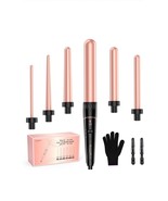 Long Barrel Curling Iron Wand Set, BESTOPE PRO 6 in 1 Curling Wand Set N... - $611.44 MXN