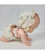 Vintage Playmates Shirley&#39;s Crawling Baby Doll w/ Outfit Battery Operate... - $23.13