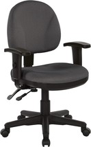 Ergonomic Manager&#39;S Chair With Sculptured Seat And Adjustable Arms,, 295. - $179.92