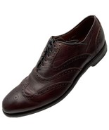 SH29 Allen Edmonds 11.5B McClain Brown Leather Wingtip Dress Shoes - £30.09 GBP