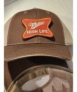 Miller High Life Khaki/Tan Mesh Strapback Hat - $24.99