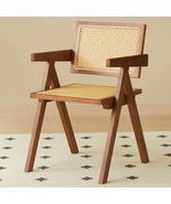 Walnut Rattan Dining Chairs (Set of 2) - €136,44 EUR