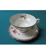 &quot;Nippon Yoko Boeki&quot; Japan Mid Century cup/saucer, gold and roses [a5#3] - $63.50 CAD