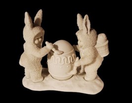 Dept 56 Snowbunnies I&#39;ll Paint The Top Spring Easter No Box - £13.18 GBP