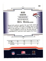 2005 Donruss Throwback Threads #44 Rod Smith Denver Broncos - £1.57 GBP