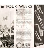 1930 Conn Band Instruments Official Boy Scout Bugles Advertisement Music... - $29.99