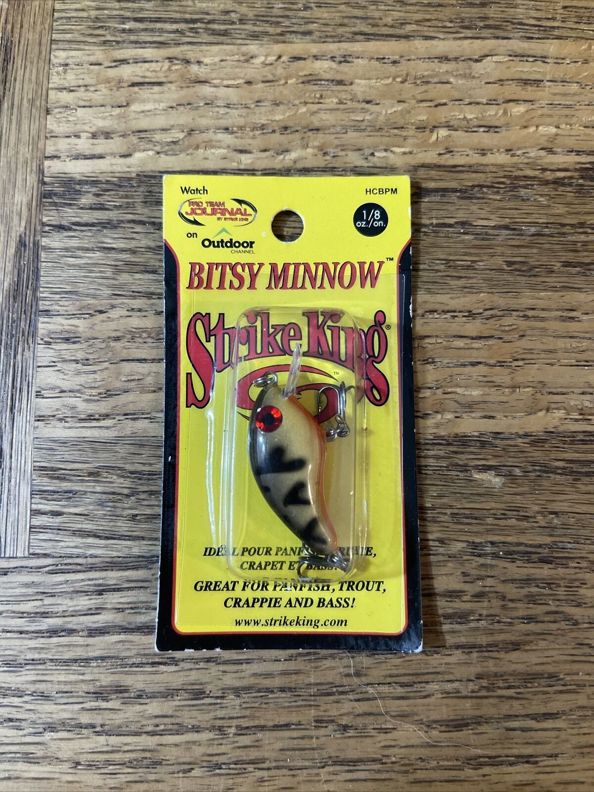 Primary image for Strike King Bitsy Minnow Hook 1/8