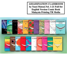 Assassination Classroom Complete Series Vol.1-21.END English Manga Comic Express - £159.83 GBP