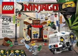 Lego The Ninjago Movie Ninjago City Chase Building Toy 233 PCS 70607  - £116.37 GBP