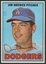 1967 Topps Card 31 Jim Brewer Dodgers Unenhanced 800 DPI Scan Photos - £6.71 GBP