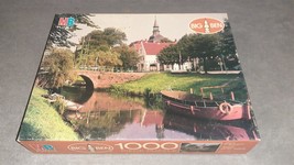 By a Canal Holland 1000 pc Jigsaw Puzzle Milton Bradley Big Ben [NEW &amp; SEALED] - £12.09 GBP