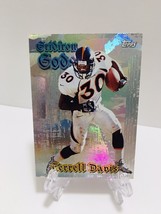 1998 Topps Gridiron Gods Terrell Davis #G11 HOF Refractor Insert - £11.25 GBP