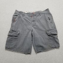 Op Shorts Mens 38 Gray Cargo Pockets Casual Outdoor - €14,47 EUR