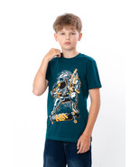 Teen Boys’ Jersey T-Shirt – Lightweight &amp; Skin-Friendly Fabric, Summer, ... - $307.98 MXN+